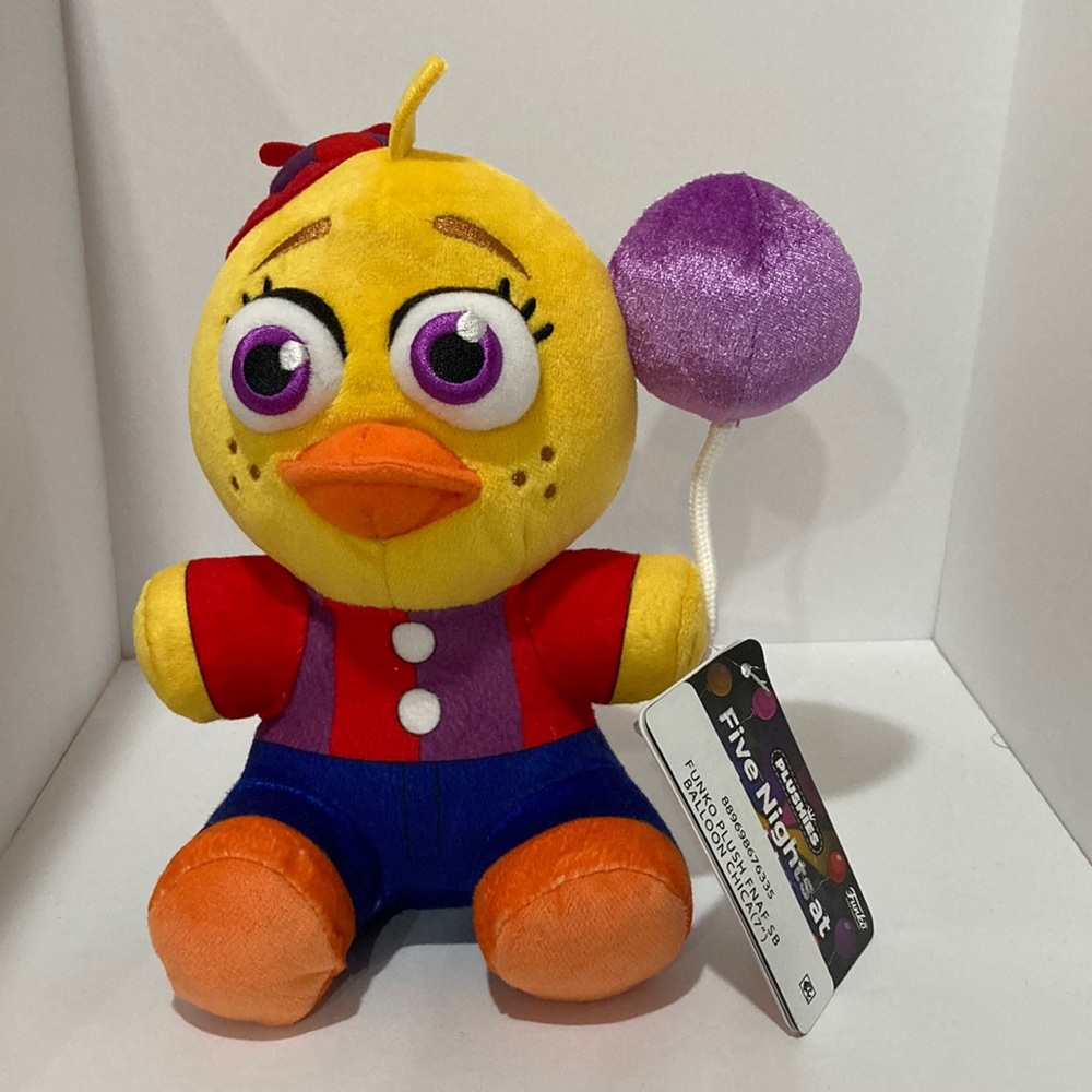 Five Night At Freddy’s Collectible Plush Balloon Chica 7”